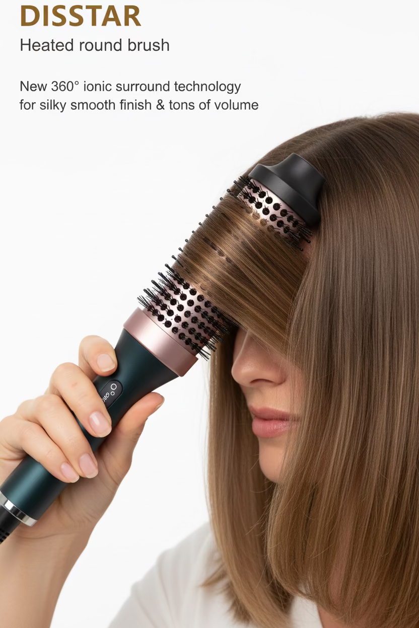 Disstar heated round brush