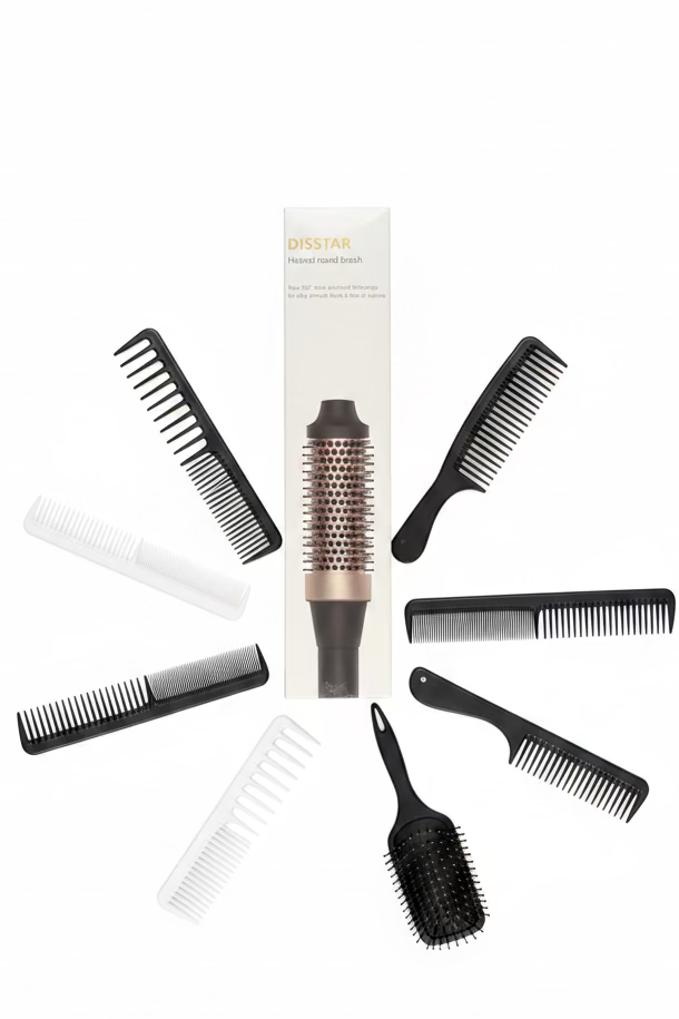 Disstar heated round brush